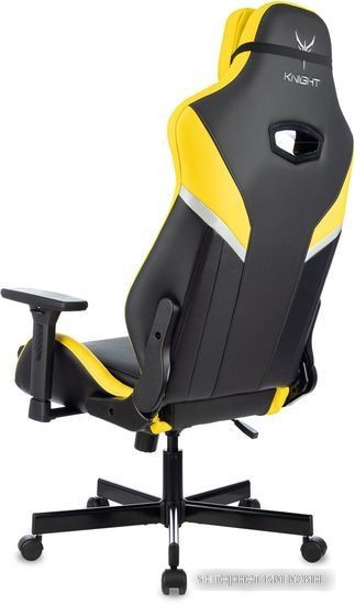 Кресло Knight Thunder 5X (черный/желтый)