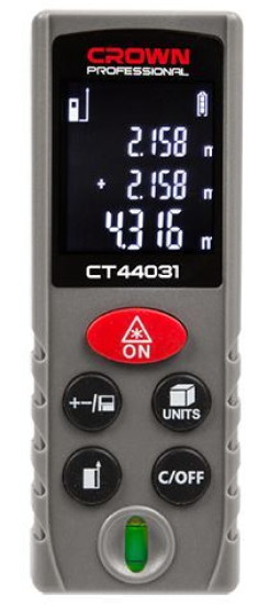 Лазерный дальномер Crown CT44031