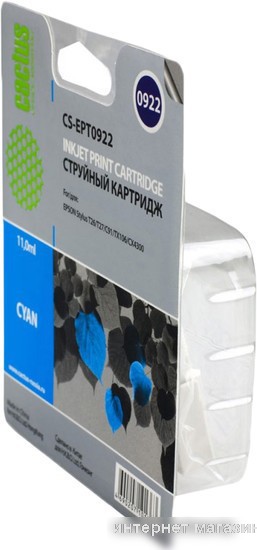 Картридж CACTUS CS-EPT0922 (аналог Epson EPT09224A10 (C13T10824A10))