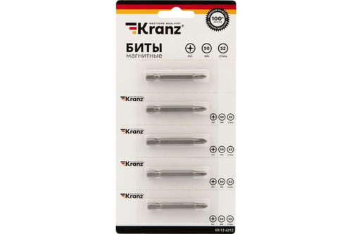 Набор бит Kranz KR-12-6212 (5 шт)