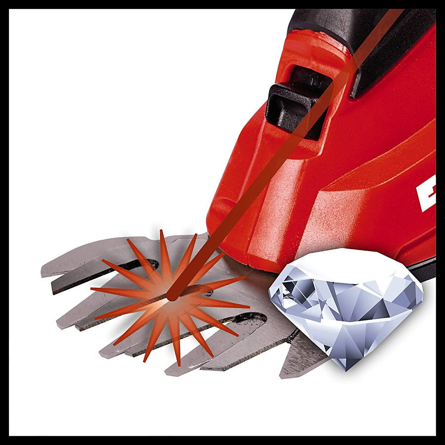 Кусторез + ножницы Einhell GE-CG 18 Li Solo