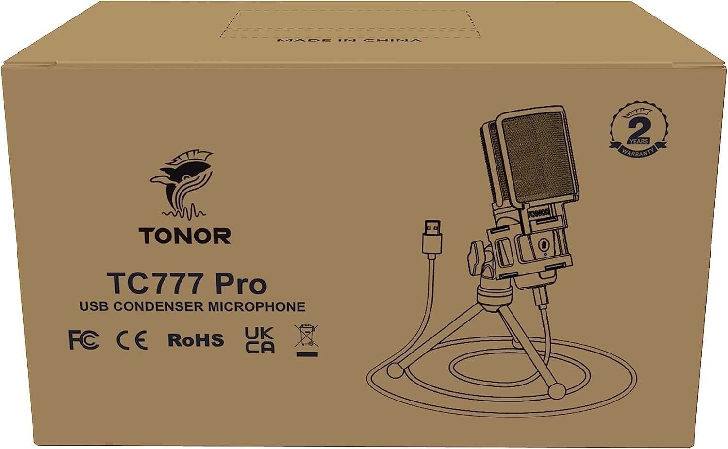 Проводной микрофон Tonor TC-777 Pro
