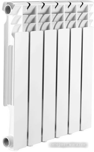 Алюминиевый радиатор Ogint Delta Plus 500 (8 секций)
