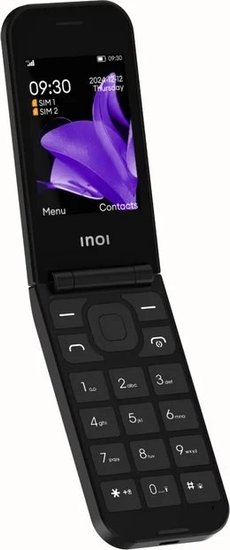 Телефон Inoi 284 Flip 4G (черный)