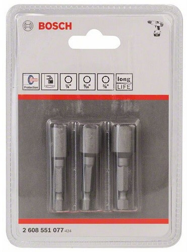 Набор бит Bosch 2608551077 (3 предмета)