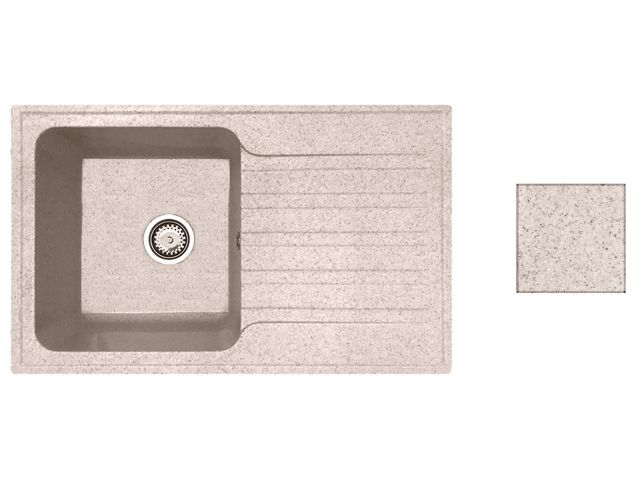 Кухонная мойка AV Engineering Art AV770490AGT (гранит)