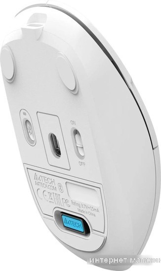Мышь A4Tech Fstyler FG16C Air (белый)
