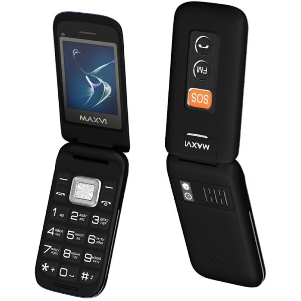 Мобильный телефон Maxvi E5 (черный)