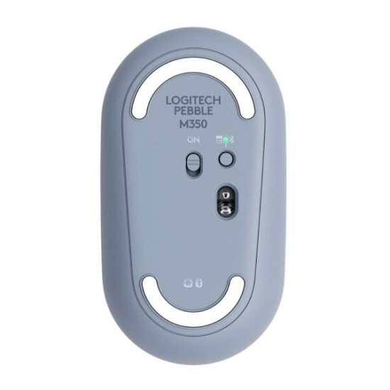 Мышь Logitech M350 Pebble (голубой)