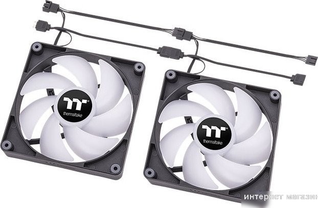 Набор вентиляторов Thermaltake CT120 Sync ARGB 2-Fan Pack CL-F149-PL12SW-A