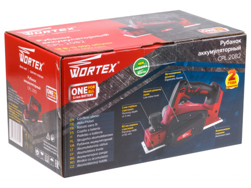 Рубанок Wortex CPL 2082 (без АКБ)