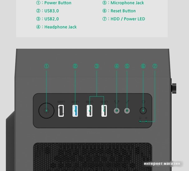 Корпус Zalman T7