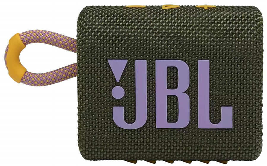 Беспроводная колонка JBL Go 3 (зеленый)