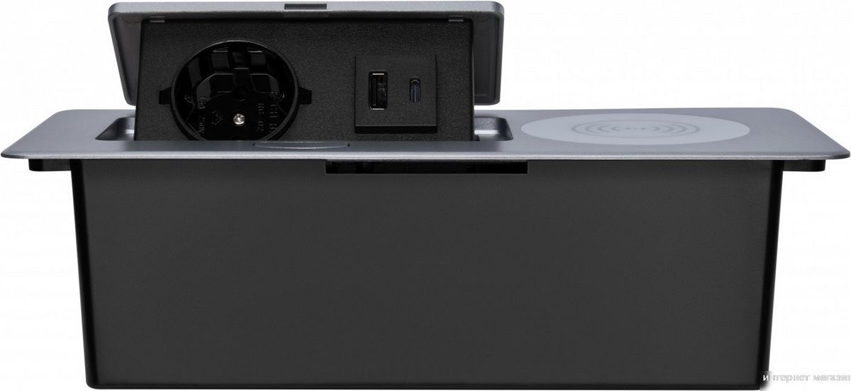 Сетевой фильтр CACTUS CS-SOCKET-USBA/C-WLESS