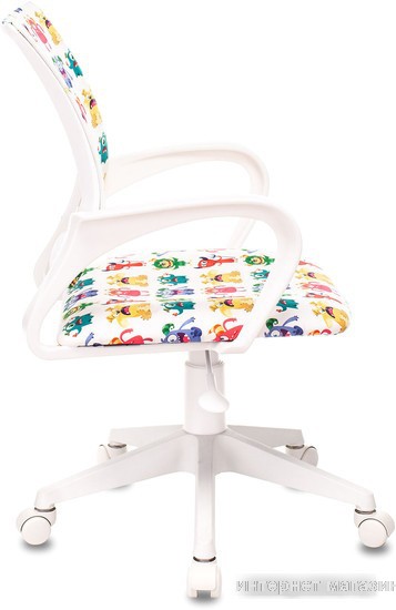 Офисное кресло Бюрократ Burokids 1W 1687096 (белый/пластик белый)