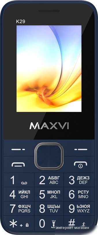 Maxvi K29 (синий)
