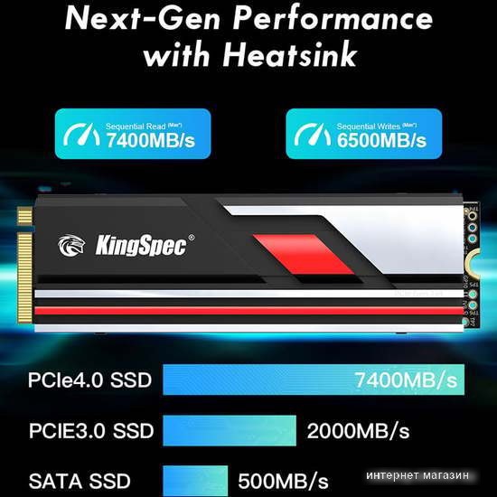SSD KingSpec XG7000 Pro 1TB