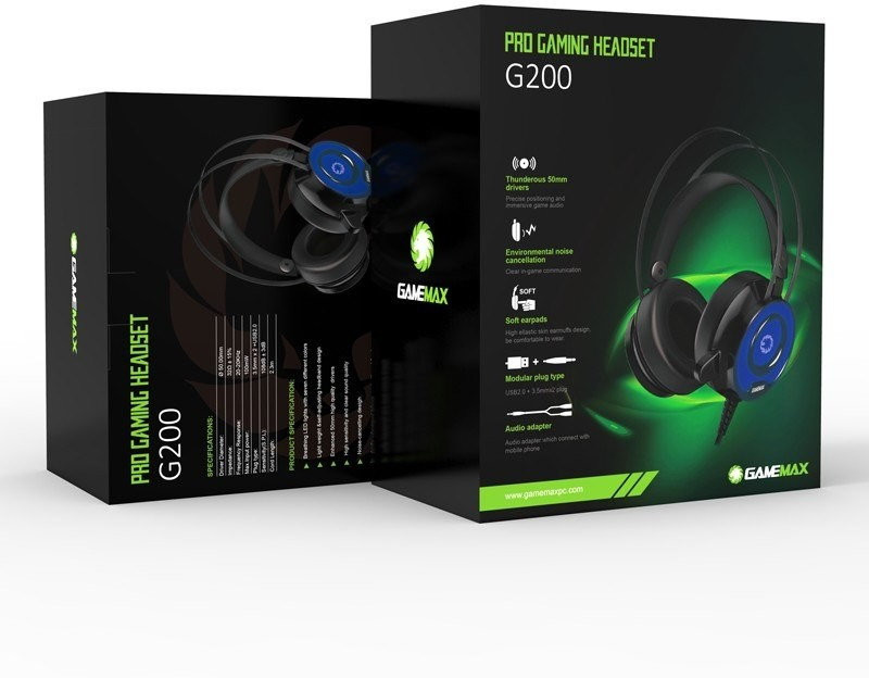 Наушники GameMax G200