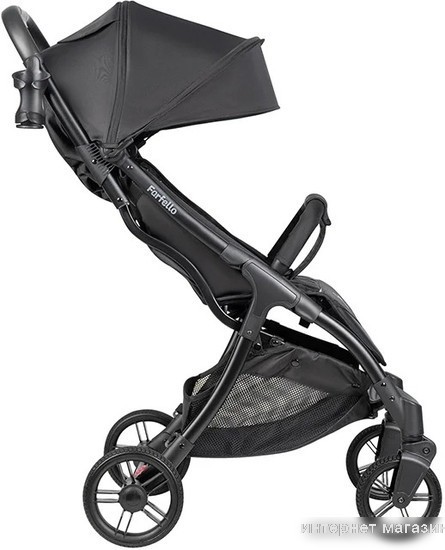 Коляска прогулочная «книга» Farfello Sunrise FS-001 (черный)