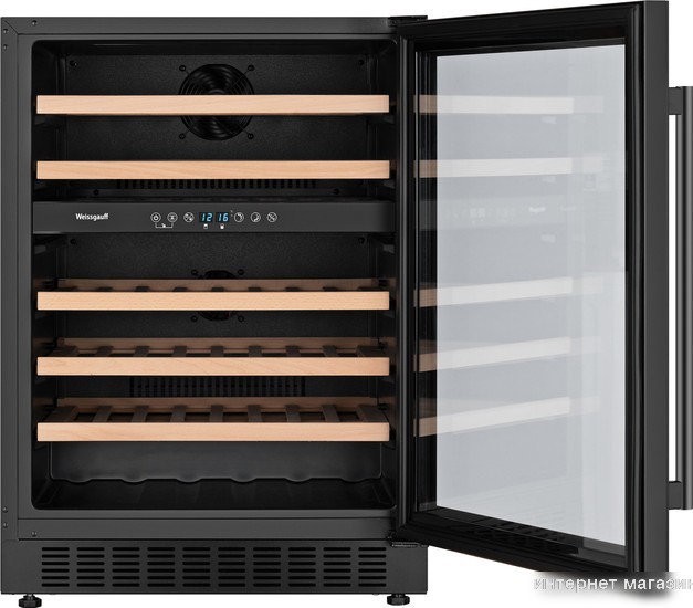 Винный шкаф Weissgauff WWC-46 DB DualZone