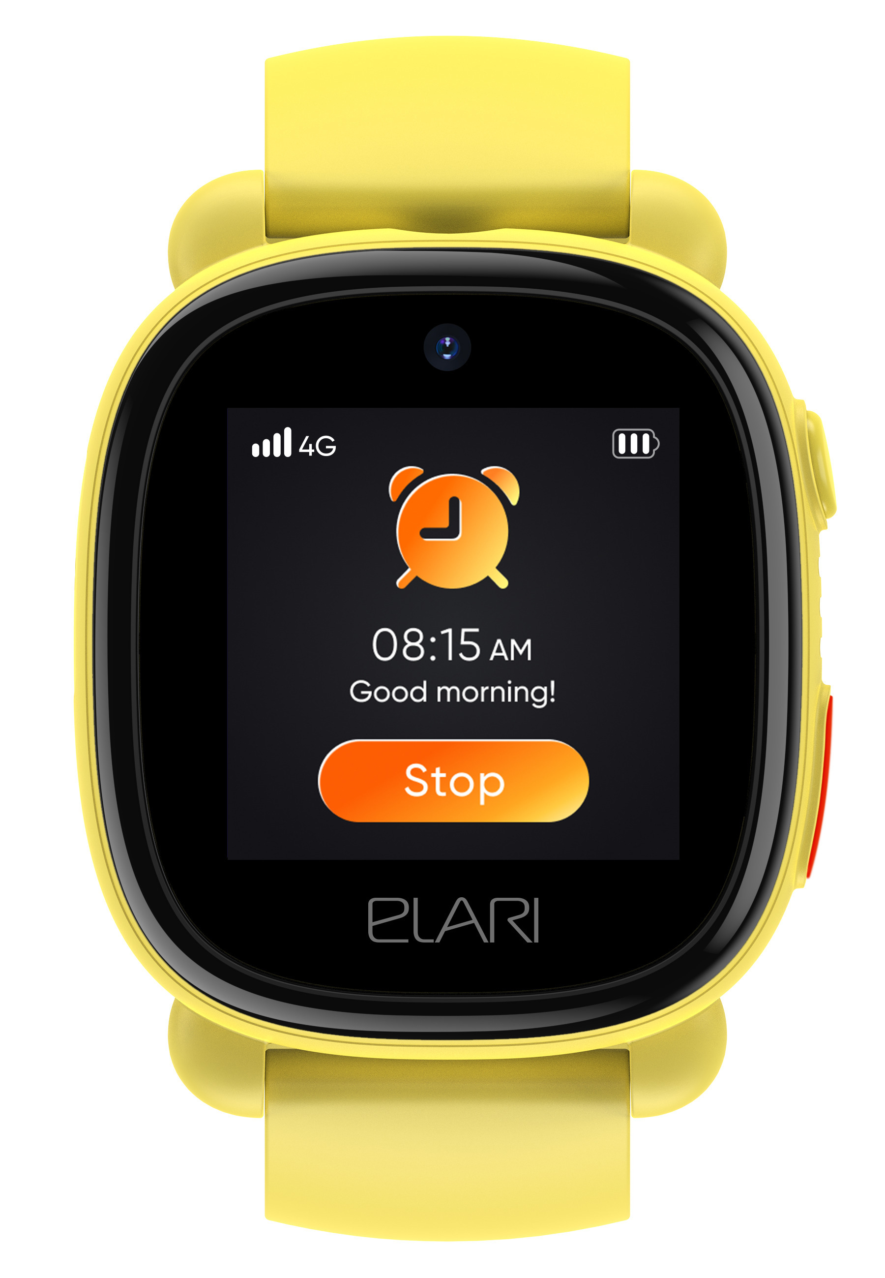 Детские умные часы Elari KidPhone 4G Lite (желтый)
