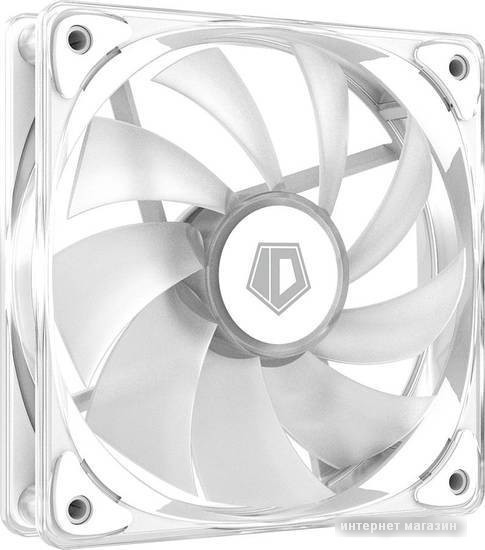Вентилятор для корпуса ID-Cooling Crystal 120 White ARGB