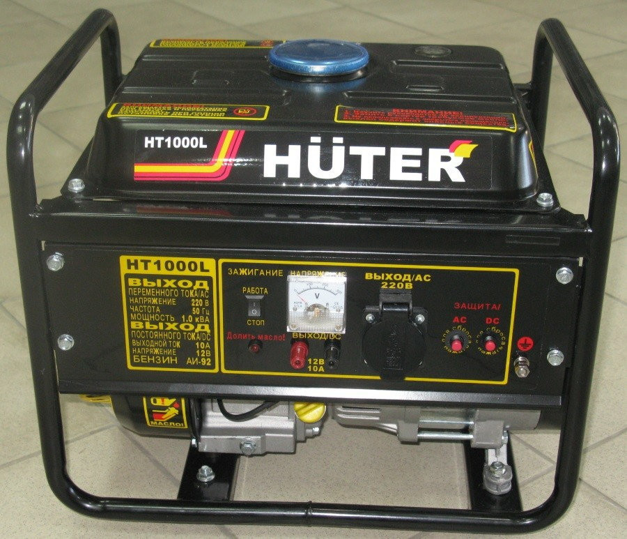 Бензиновый генератор Huter HT1000L