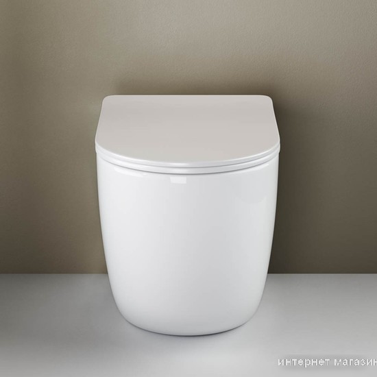 Унитаз приставной Ceramica Nova Mia Rimless CN1810