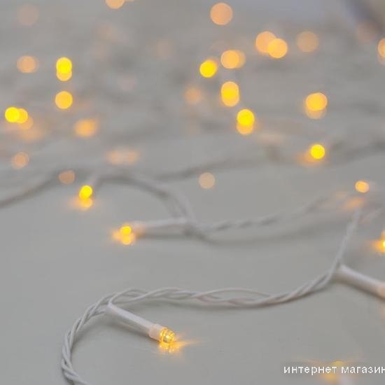 Гирлянда Luazon Нить 50 LED 5м (желтый) 3556776