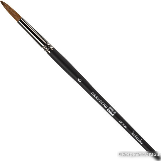 Кисть для рисования BRAUBERG Art Classic 6 200935 (круглая)