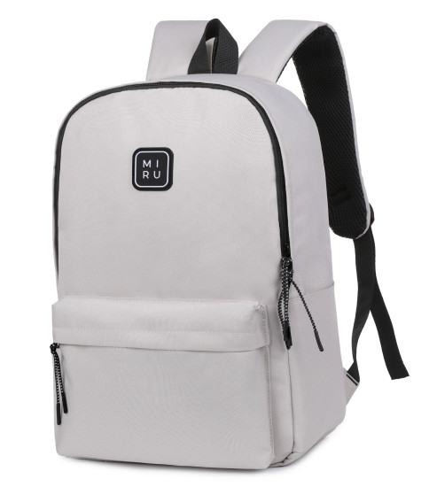 Городской рюкзак Miru City Backpack 15.6 (светло-серый)