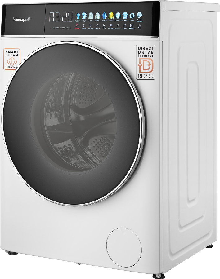 Стирально-сушильная машина Weissgauff WMD 58411 Direct Drive Inverter Premium Steam