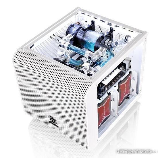 Корпус Thermaltake Core V1 Snow Edition [CA-1B8-00S6WN-01]