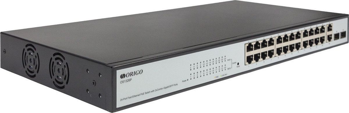 Управляемый коммутатор 2-го уровня Origo OS1326P/280W/A1A