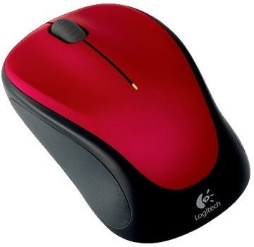 Мышь Logitech M235 Wireless Mouse (красный) [910-002496]