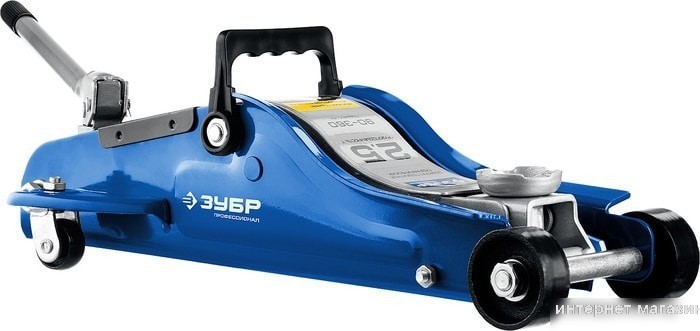 Подкатной домкрат Зубр Профи 43057-2.5-к 2.5т