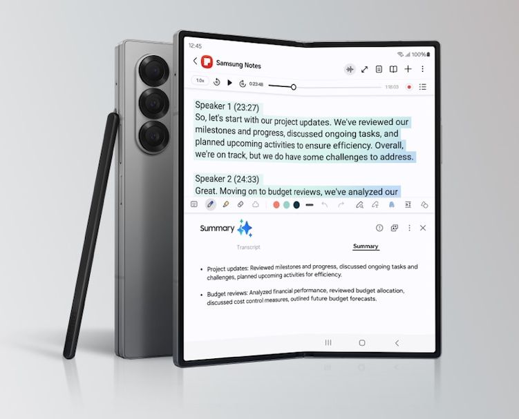 Смартфон Samsung Galaxy Z Fold6 SM-F956B/DS 12GB/1TB (синий)