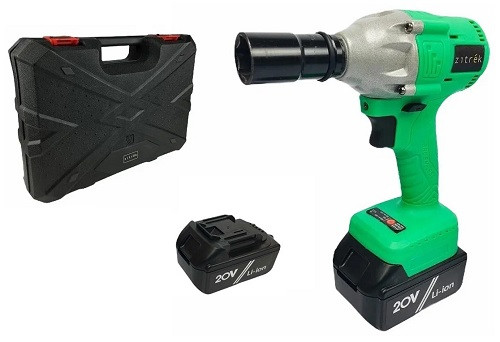 Гайковерт Zitrek Crusher 20-Li Set (с 2-мя АКБ, кейс)