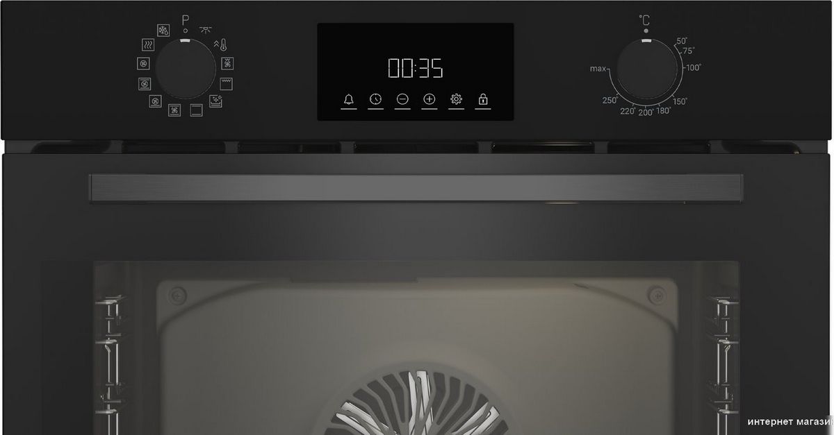 Электрический духовой шкаф Indesit IBFTE 3844 BL