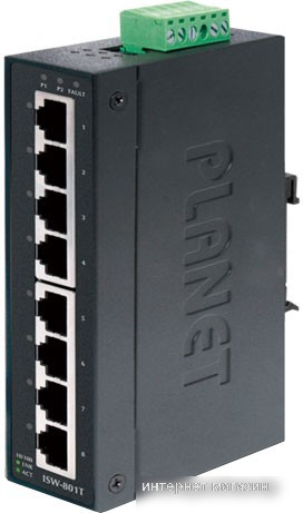 Неуправляемый коммутатор PLANET ISW-801T