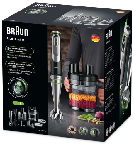 Погружной блендер Braun Multiquick 9 MQ9195XLI