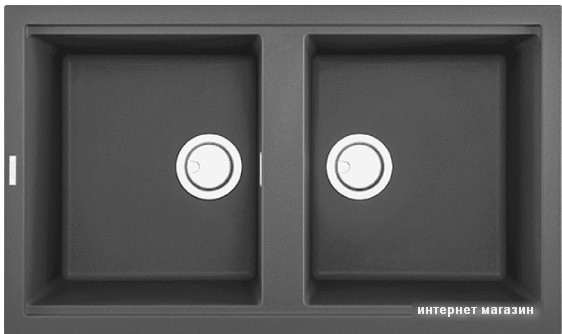 Кухонная мойка Elleci Best 450 Dark Grey K99