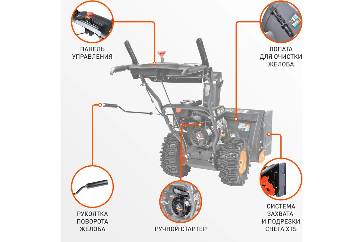 Снегоуборщик Patriot PS 603E