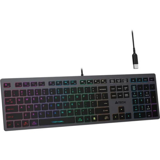 Клавиатура A4Tech Fstyler FX60H (неоновая подсветка)