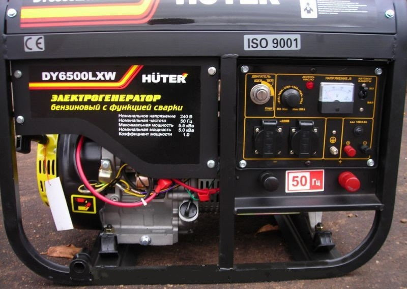 Бензиновый генератор Huter DY6500LXW
