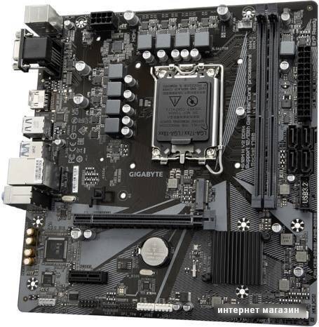 Материнская плата Gigabyte H610M H V2 DDR4 (rev. 1.0)