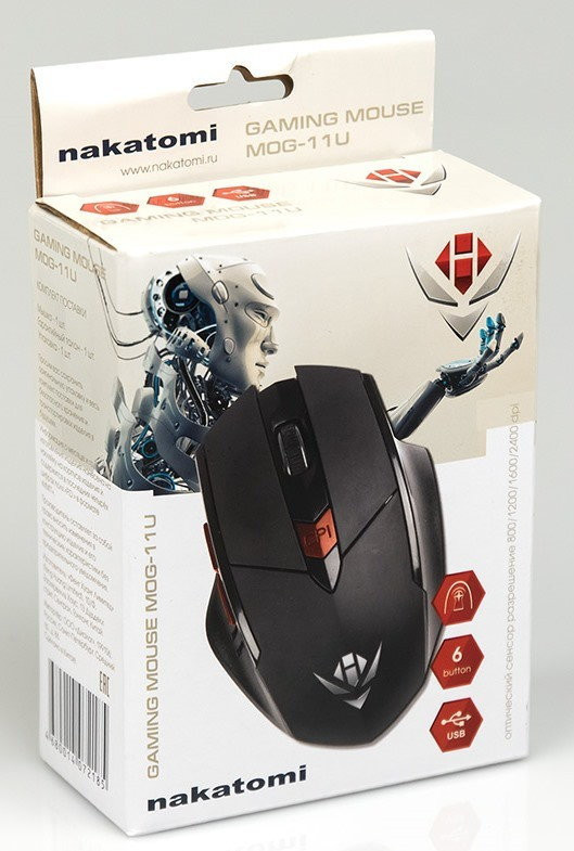 Игровая мышь Nakatomi MOG-11U
