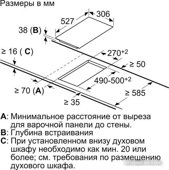 Варочная панель Bosch PKF375FP2E