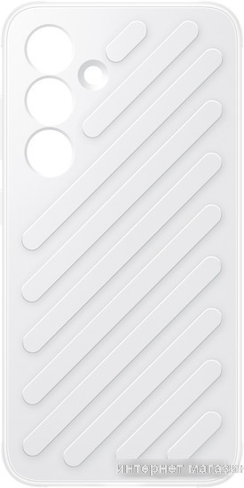 Чехол для телефона Samsung Shield Case S24 (светло-серый)