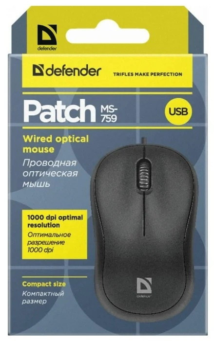 Мышь Defender Patch MS-759